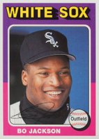 1991 Topps Magazine Perforated #TM52 Bo Jackson Baseball Card