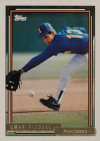 1992 Topps Gold #101 Omar Vizquel Baseball Card