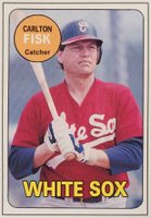 1990 Baseball Cards Magazine Repli-Cards #46 Carlton Fisk Hand Cut Baseball Card