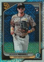 2024 Bowman Chrome Mega Box #27 Jackson Merrill SP Baseball Card