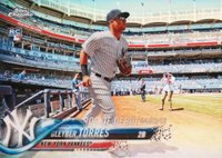 2018 Topps Chrome Update #HMT33 Gleyber Torres Refractor Baseball Card