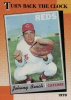 1990 O-Pee-Chee #664 Johnny Bench Baseball Card