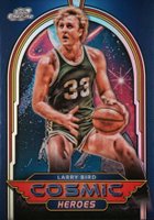 2023 Topps Cosmic Chrome Cosmic Heroes #CH2 Larry Bird Basketball Card