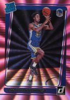 2021 Panini Donruss #240 Jonathan Kuminga Holo Pink Laser Basketball Card