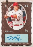 2024 Topps Brooklyn Collection Autographs #ACMT Mike Trout Baseball Card