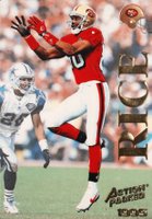 1995 Action Packed #1 Jerry Rice Football Card