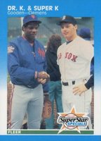 1987 Fleer #640 Dr. K & Super K Baseball Card