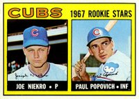 1967 Topps #536 Cubs Rookies Baseball Card