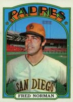 1972 Topps #194 Fred Norman Baseball Card