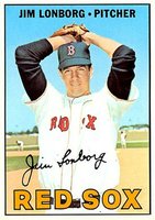 1967 Topps #371 Jim Lonborg Baseball Card