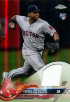 2018 Topps Complete Set Chrome Rookie Relic #WSE2 Rafael Devers Baseball Card