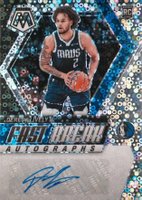 2023 Panini Mosaic Fast Break Autographs #FBLIV Dereck Lively II Basketball Card