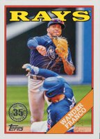 2023 Topps 1988 Topps Baseball #T8846 Wander Franco Baseball Card