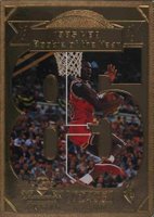 1998 Upper Deck Authenticated 22KT Gold #4 Michael Jordan Rookie of the Year Basketball Card