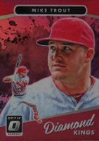 2017 Panini Donruss Optic #13 Mike Trout Pink Baseball Card