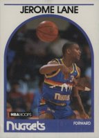 1989 Hoops #201 Jerome Lane Basketball Card