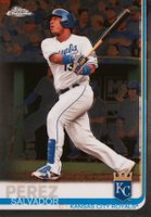 2019 Topps Chrome #198 Salvador Perez Baseball Card