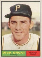 1961 Topps #1 Dick Groat Baseball Card