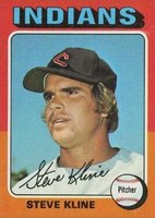 1975 Topps #639 Steve Kline Baseball Card
