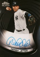 2022 Topps Chrome Black Autographs #DJ Derek Jeter Baseball Card