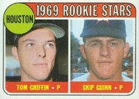 1969 Topps #614 Astros Rookies Baseball Card