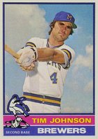 1976 Topps #613 Tim Johnson Baseball Card