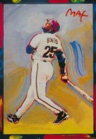 1997 Topps Gallery Peter Max Serigraphs #PM9 Barry Bonds Baseball Card