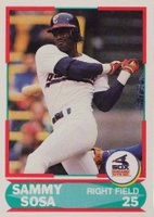 1990 Score Young Superstars Series 2 #25 Sammy Sosa Baseball Card