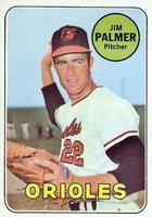 1969 Topps #573 Jim Palmer Baseball Card