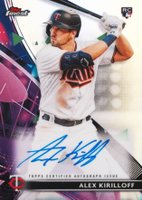 2021 Topps Finest Finest Autographs #AKI Alex Kirilloff Baseball Card