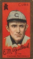 1911 Gold Borders #172 Ed Reulbach Baseball Card