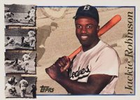 1997 Topps #42 Jackie Robinson Baseball Card
