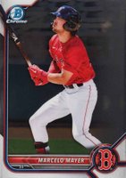 2022 Bowman Chrome Prospects #BCP126 Marcelo Mayer Baseball Card