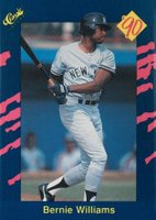 1990 Classic #10 Bernie Williams Baseball Card