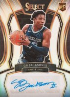 2023 Panini Select Rookie Signatures #RSGGJ GG Jackson II Basketball Card