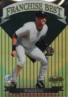 1999 Bowman's Best Franchise Best #FB6 Derek Jeter Mach II Baseball Card