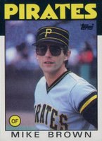 1986 Topps #114 Mike C. Brown Baseball Card