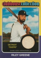 2024 Topps Heritage Clubhouse Collection Relics #CCRRG Riley Greene Baseball Card