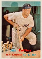 1957 Topps #295 Joe Collins Baseball Card