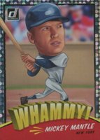 2018 Panini Donruss Whammy #W1 Mickey Mantle Baseball Card