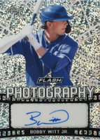 2021 Leaf Flash Flash Photography Autographs #BWJ Bobby Witt Jr. Baseball Card