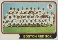 1974 Topps #567 Boston Red Sox Baseball Card