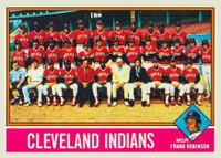 1976 Topps #477 Cleveland Indians Team Baseball Card