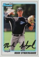 2010 Bowman Draft Picks & Prospects #BDPP75 Noah Syndergaard Baseball Card