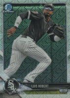 2018 Bowman Draft #BDC188 Luis Robert Chrome-Asia Refractor Baseball Card