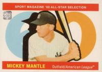 2021 Topps X Mickey Mantle Collection #21 Mickey Mantle Baseball Card