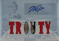 2013 Topps Triple Threads Autograph Relics #MTR1 Mike Trout White Whale 1/1 Baseball Card