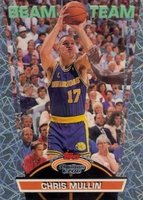 1992 Stadium Club Beam Team #6 Chris Mullin Basketball Card