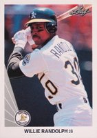 1990 Leaf #345 Willie Randolph Baseball Card