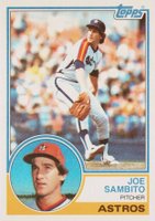 1983 Topps #662 Joe Sambito Baseball Card